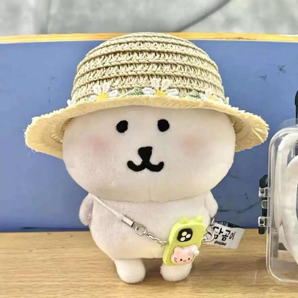 娃娃配件 雛菊草帽+眼鏡 （不含娃娃）夏日出遊必備 適用3~5吋人形娃娃-細節圖6