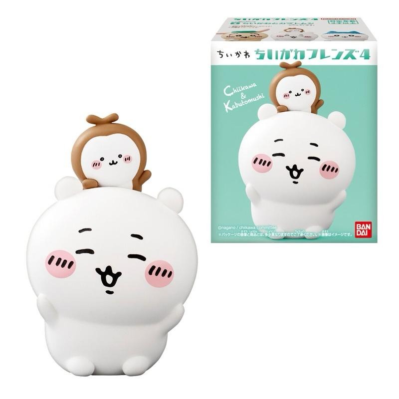 日版BANDAI 吉伊卡哇好朋友4  盒玩 ちいかわフレンズ4-細節圖4