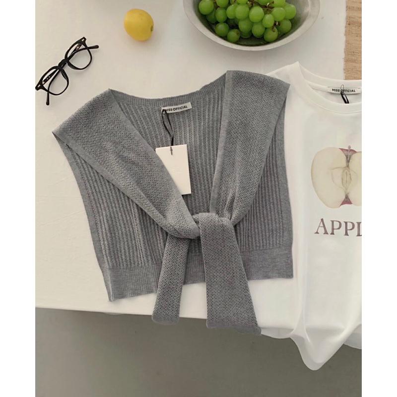 【Swan＇s room】｜🔜現貨 24小時內出貨+預購｜披肩系列新款✨含羊毛 春夏針織披肩 (6colors)-細節圖4