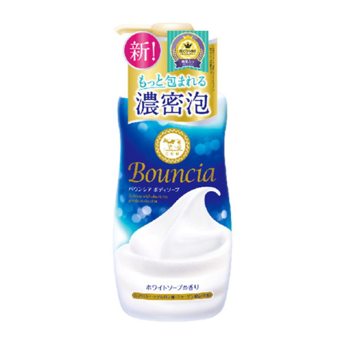 牛乳石鹼沐浴乳 日本 牛乳石鹼 Bouncia 濃密泡泡 COW 沐浴乳 美肌滋潤