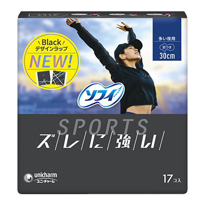 蘇菲衛生棉 日本境內 超薄 SPORTS系列 超薄 衛生棉 舒適貼合技術 超強抗移位 Unicharm-細節圖4