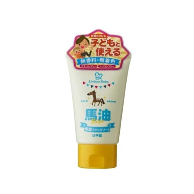 日本 Lishan 北海道馬油 保濕 護膚霜 保濕 乳霜 乳液 柑橘香 櫻花香 寶寶乳霜