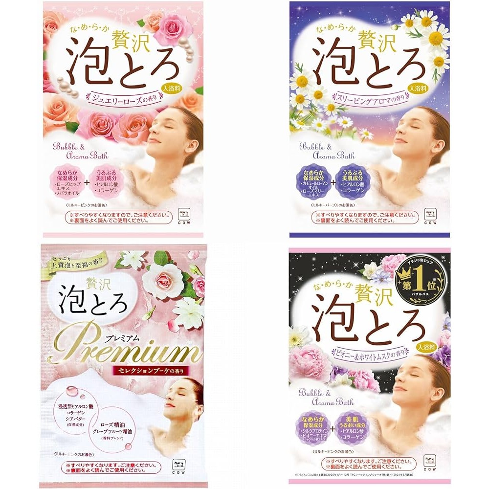 牛乳石鹼 COW 湯物語 奢華泡泡入浴劑 日本境內  天然精油 30g 入浴粉 泡湯粉 溫泉粉 泡泡浴 泡澡 泡泡浴-細節圖3