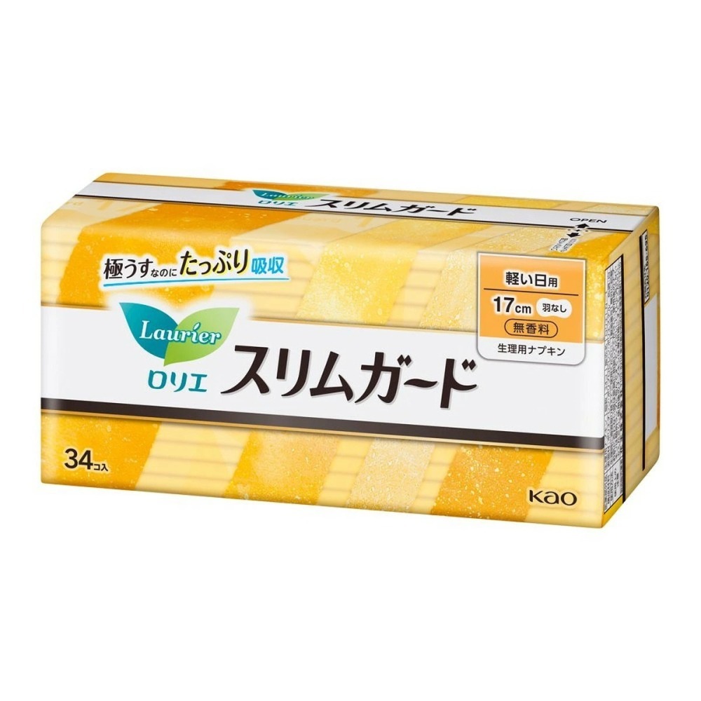 日本境內 蕾妮亞 超速吸零觸感特薄衛生棉 KAO 花王 Laurier 無香料 衛生棉 日本製-細節圖6