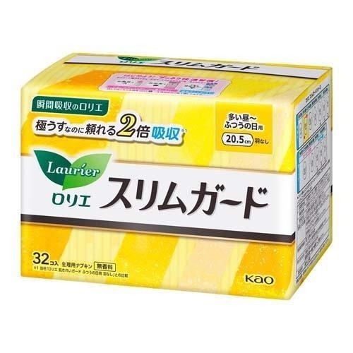 日本境內 蕾妮亞 超速吸零觸感特薄衛生棉 KAO 花王 Laurier 無香料 衛生棉 日本製-細節圖7