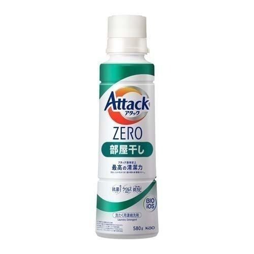 花王 KAO ATTACK洗衣精 日本境內 抗菌EX洗衣精 ATTACK ZERO 濃縮洗衣精 去汙 除臭 滾筒 室內晾-細節圖2
