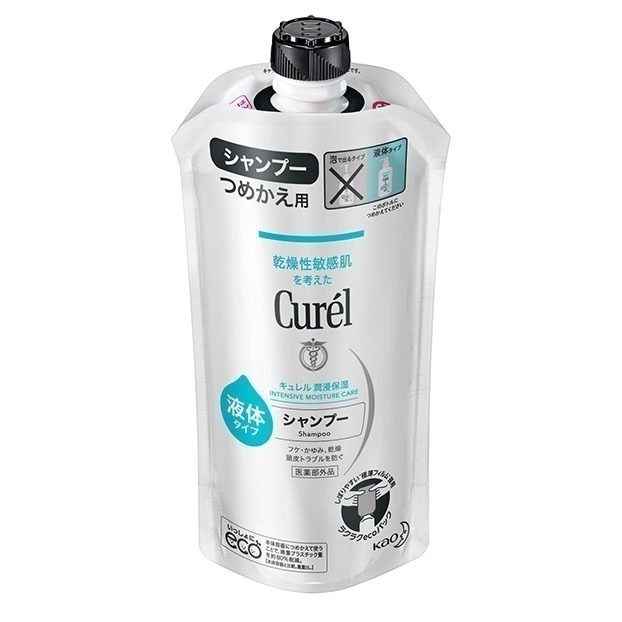 珂潤洗髮精 護髮素 Curel 潤浸保濕 低敏  補充包 敏感肌適用 洗髮乳 潤髮乳 潤絲 護髮乳-細節圖2