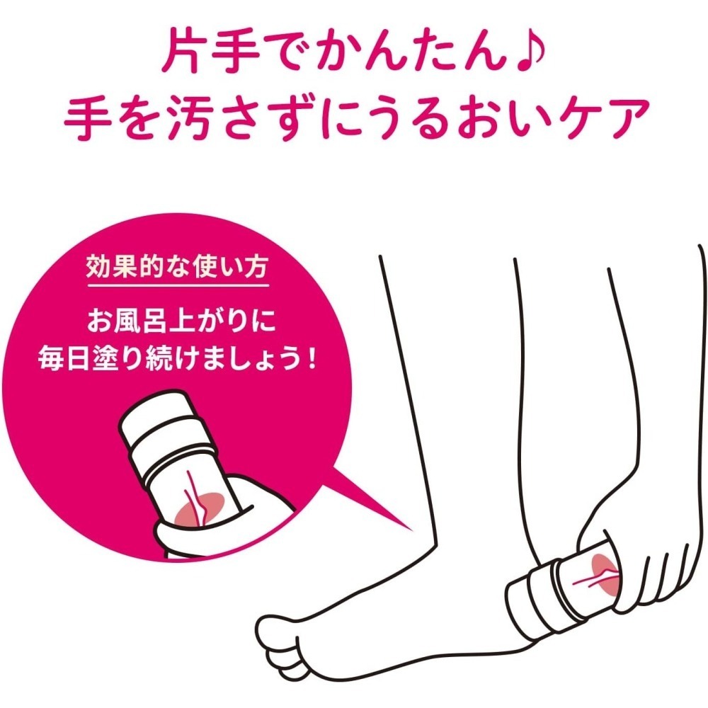 小林製藥 腳跟修護膏 日本製 保濕霜 腳後跟 護足霜 保濕 滋潤 足部護理 足跟 保濕棒-細節圖2