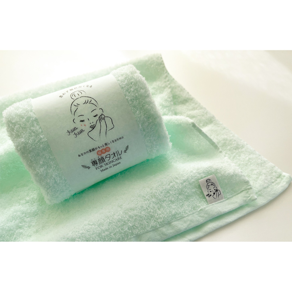 日本製 津OBORO 專顏巾 純棉 毛巾 洗臉 擦臉-細節圖5