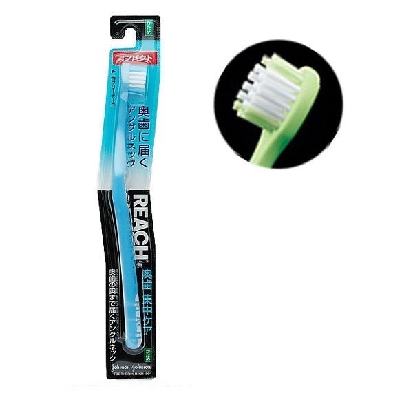 REACH 麗奇 成人牙刷 日本 牙周對策 臼齒護理 軟毛 硬毛 3.5mm 彈力細毛 大小刷頭-細節圖5