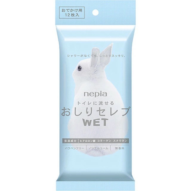日本 NEPIA 王子 鼻貴族 水溶性 濕式衛生紙 濕紙巾 面紙 可沖馬桶 保濕 柔軟 補充包-細節圖2
