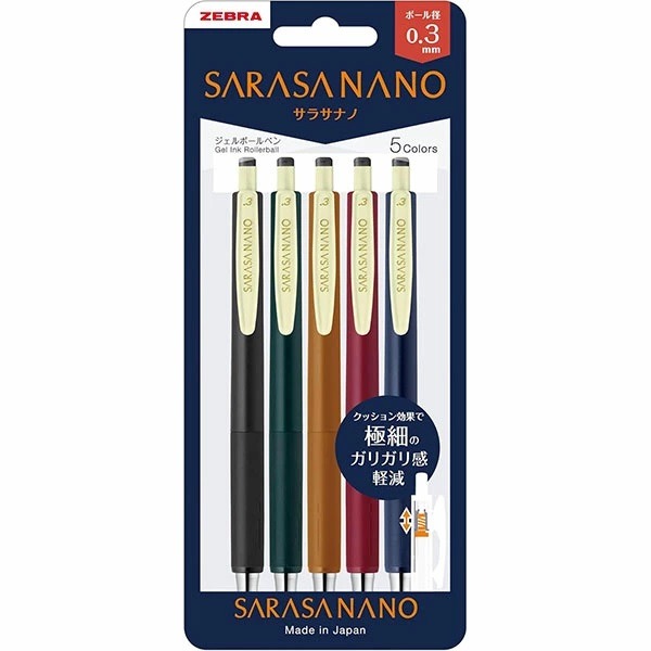 SARASA NANO 0.3 按壓式極細鋼珠筆 ZEBRA 斑馬 JJH72 原子筆 日本 文具-細節圖2