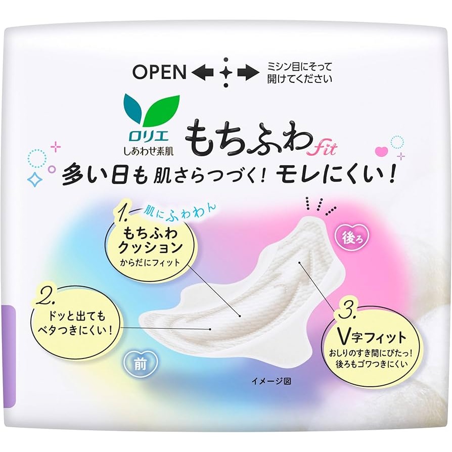 Laurier 蕾妮亞衛生棉 素肌 蓬鬆柔軟fit日用-細節圖5