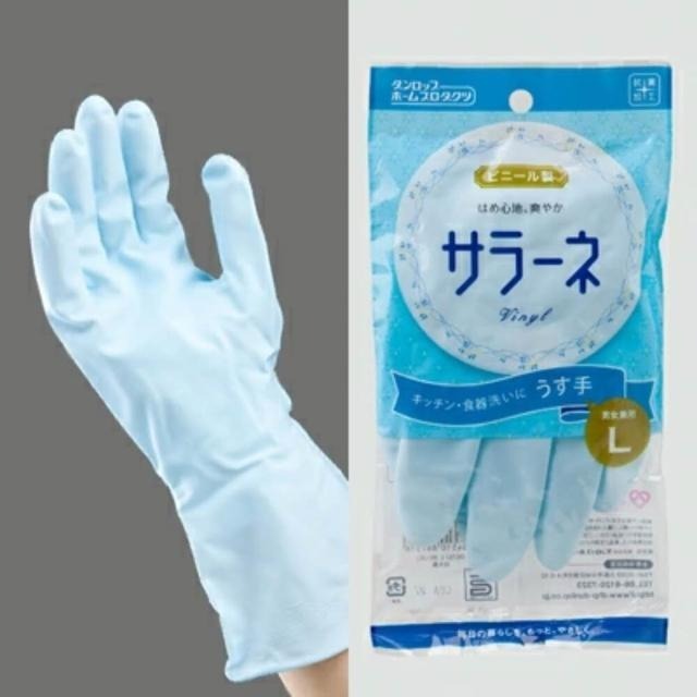 日本 DHP-DUNLOP 薄款 家事手套 清潔手套 廚房手套 抗菌手套 大掃除 洗碗 防滑-細節圖3