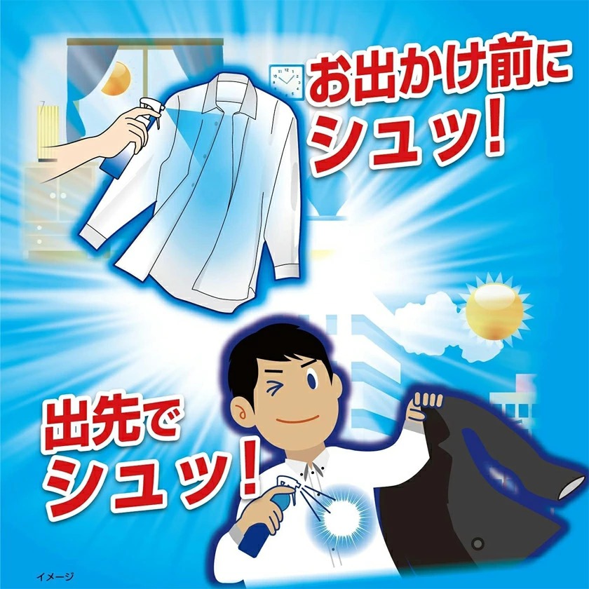 日本 小林製藥 熱對策 COOL 衣物 涼感噴霧 除臭 涼爽 芳香-細節圖7
