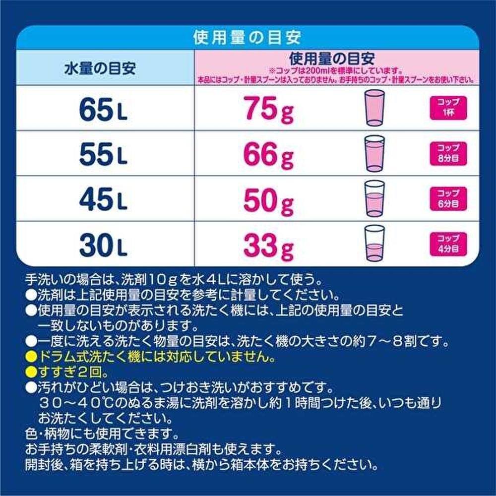 日本 NS FAFA 熊寶貝 洗衣粉 3.3kg 5kg 無磷 大包裝 大容量 去汙 環保 易分解-細節圖3