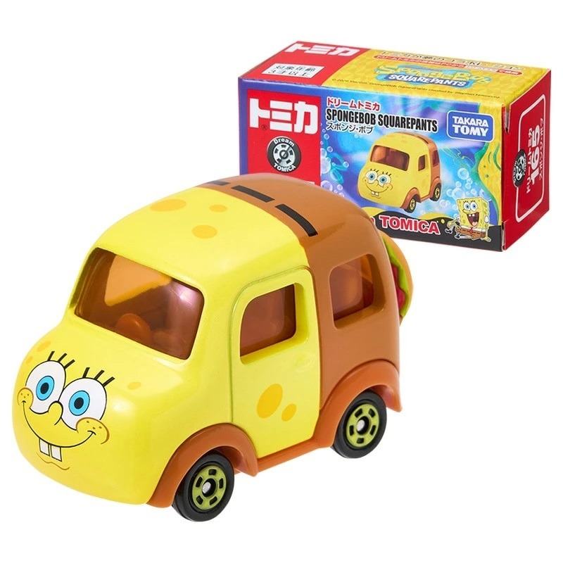 Dream Tomica 海綿寶寶 派大星小車 多美小汽車-細節圖2