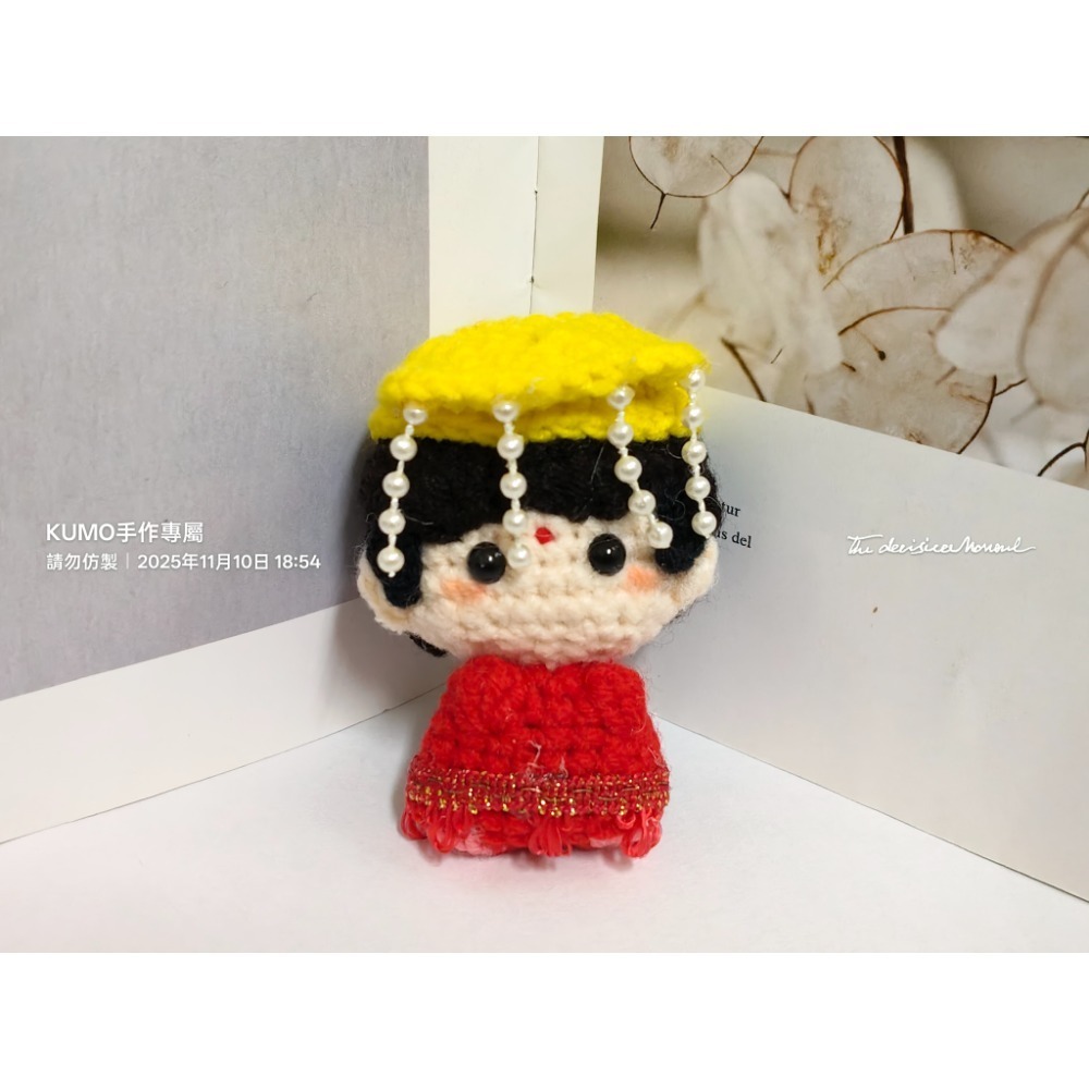 豆丁版-許願神明帶著走胸針系列-細節圖2