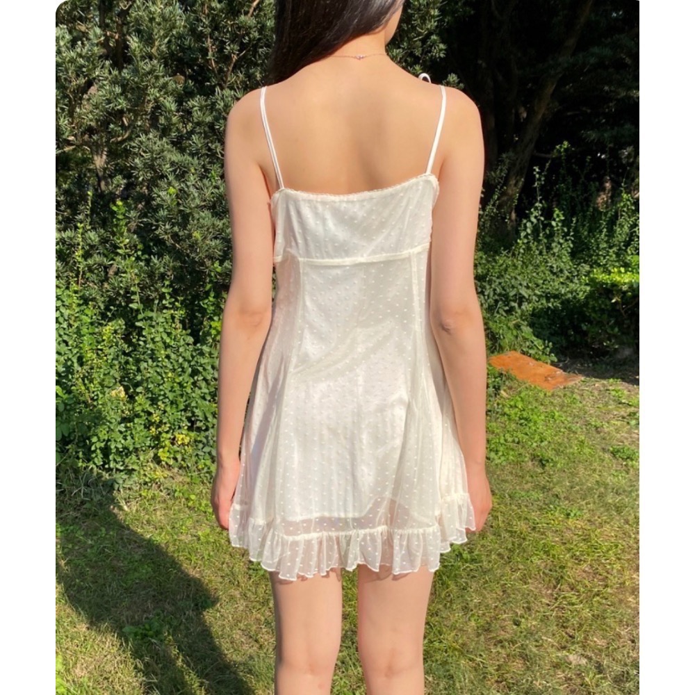 Brandy Melville Marie Polka Dots Dress-細節圖4
