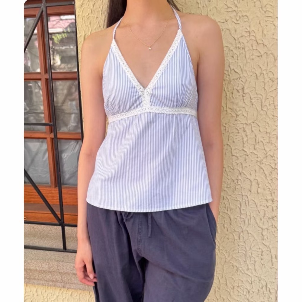 Brandy🤍Melville Edith Halter Tank-規格圖5
