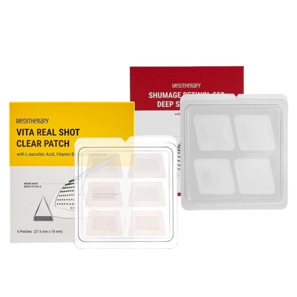 【韓氏愛美】MEDITHERAPY 膠原蛋白緊緻眼膜 膠原蛋白 眼膜 美白貼 去紋貼 維他命 面膜 微針 眉間-細節圖9