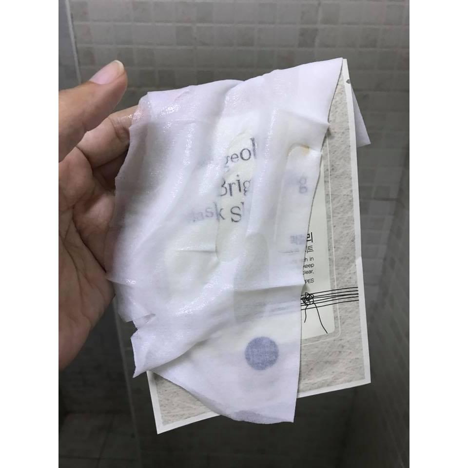 【韓氏愛美】HOLIKA HOLIKA 瑪格利酒亮白精華面膜 2入 酒粕 亮白 保濕 水潤 鎮定肌膚 緊緻毛孔-細節圖3