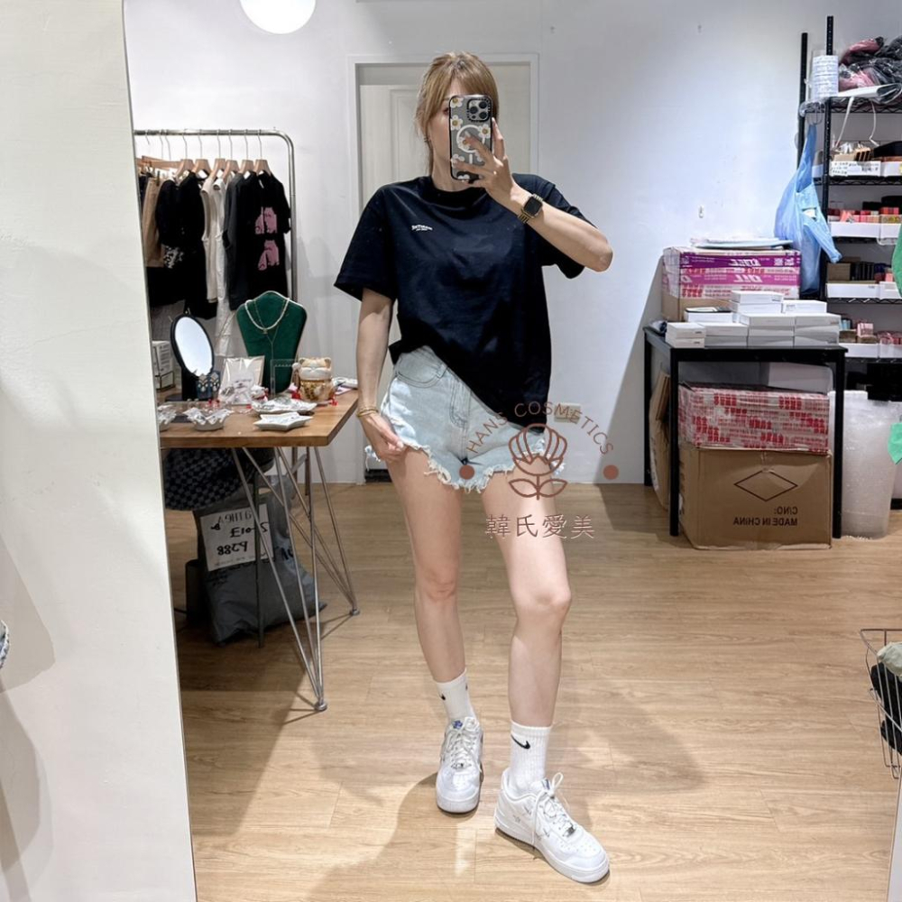 【韓氏愛美】MARITHE 三件組 短T 台灣現貨快速出貨 MFG SHIRT T恤 免稅店購入 男女同款 中性款-細節圖2