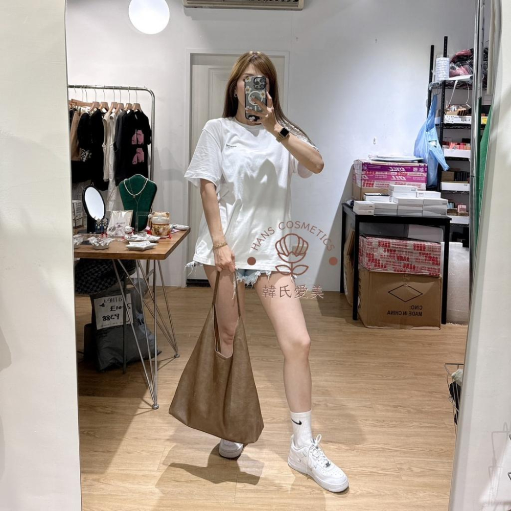 【韓氏愛美】MARITHE 三件組 短T 台灣現貨快速出貨 MFG SHIRT T恤 免稅店購入 男女同款 中性款-細節圖3