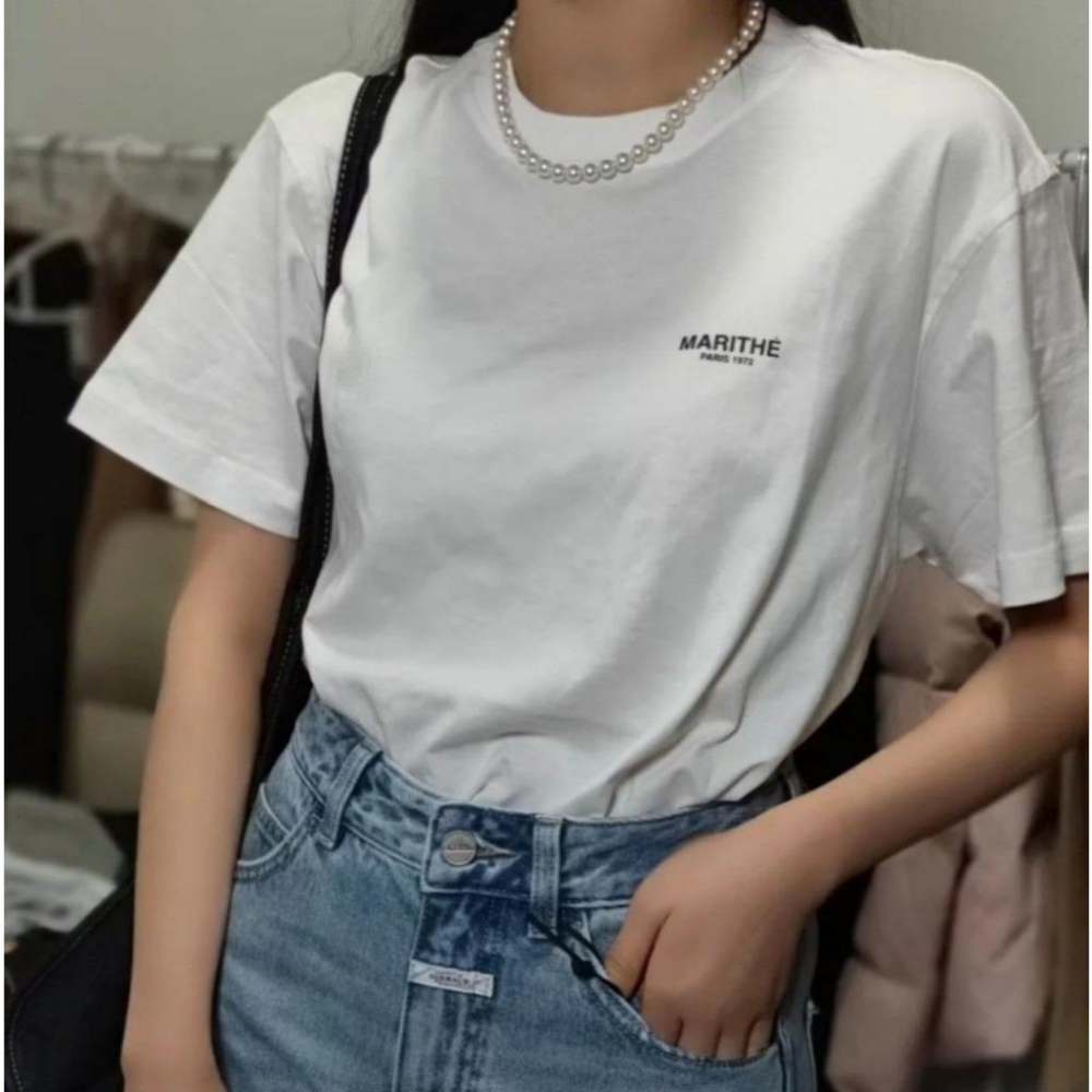 【韓氏愛美】MARITHE 三件組 短T 台灣現貨快速出貨 MFG SHIRT T恤 免稅店購入 男女同款 中性款-細節圖7