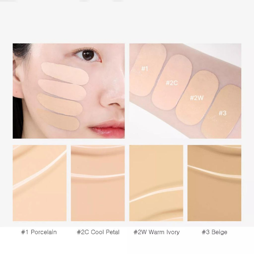 【韓氏愛美】too cool for school 新款 定妝遮瑕氣墊粉餅 1殼1芯 氣墊 粉餅 1+1 遮瑕 升級版-細節圖2