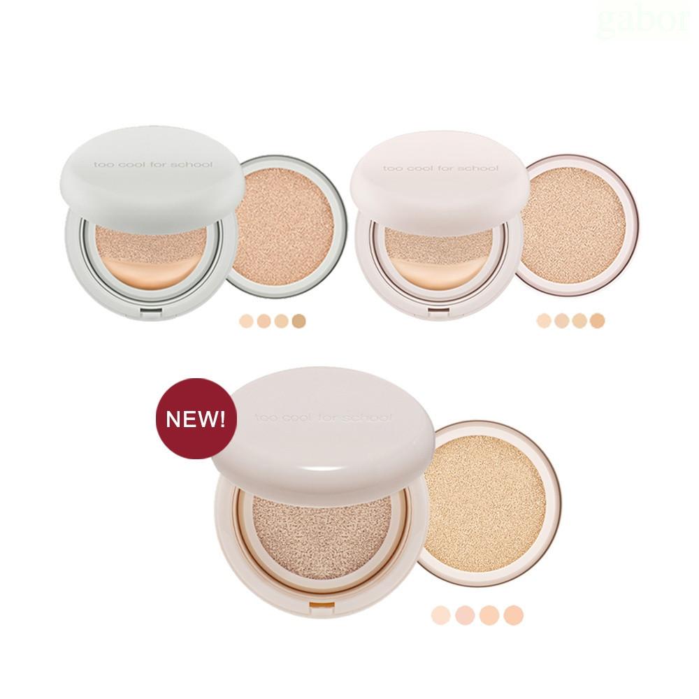 【韓氏愛美】too cool for school 新款 定妝遮瑕氣墊粉餅 1殼1芯 氣墊 粉餅 1+1 遮瑕 升級版-細節圖3