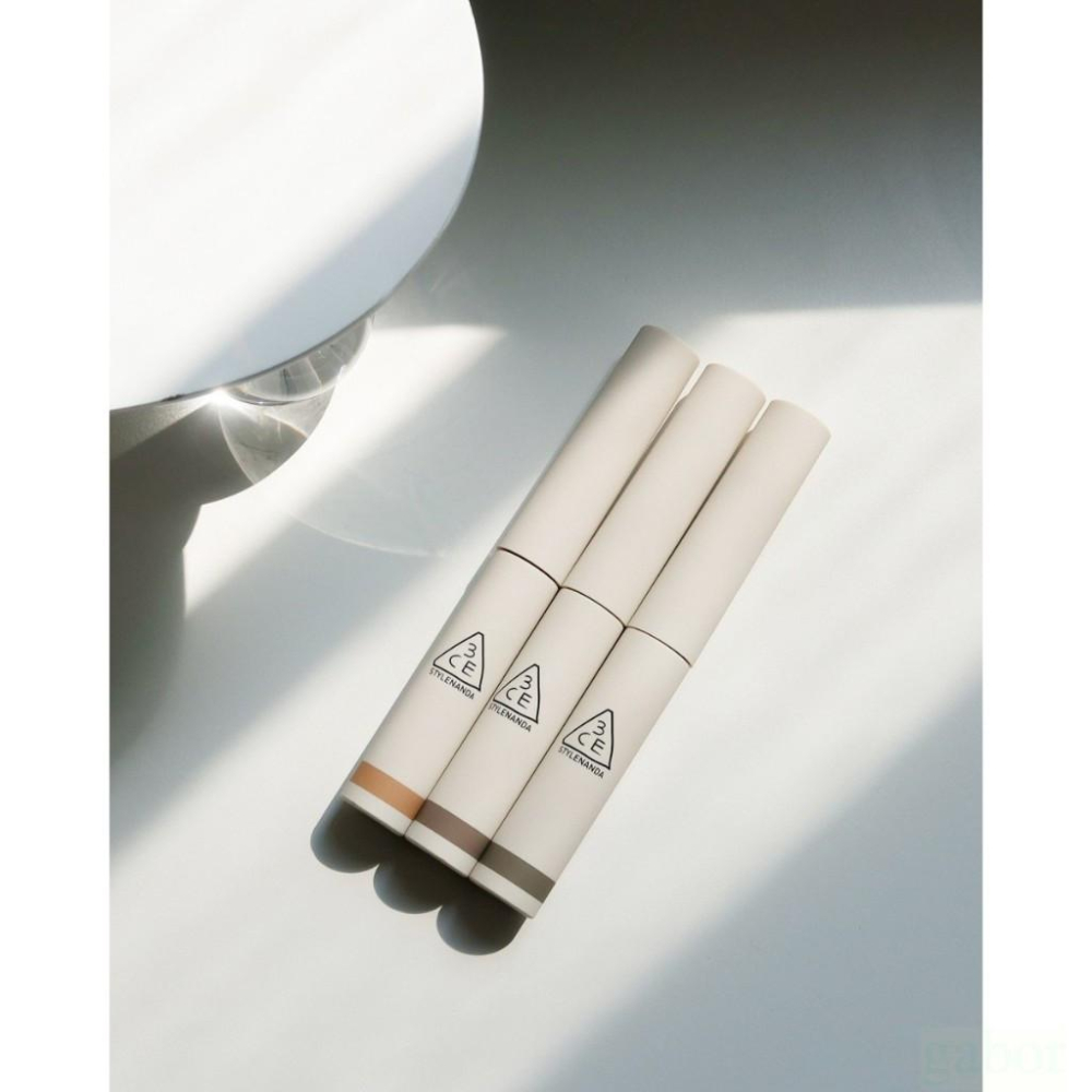 【韓氏愛美】3CE 自然輕柔眼線膠筆 全能眉筆 眉筆 眼線膠筆 眼線筆-細節圖3