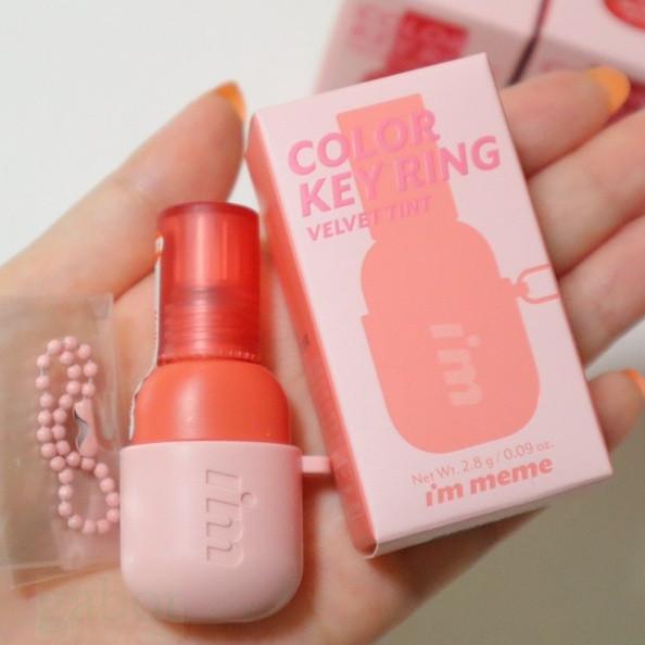 【韓氏愛美】I＇M MEME 我愛奶霜柔霧唇釉 霧面小水壺 color key ring velvet lip-細節圖6