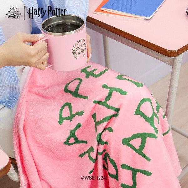 【韓氏愛美】COLLEY  哈利波特Harry Potter 生日快樂系列 生日蛋糕 零錢包 圓袋 毛毯 不銹鋼杯-細節圖5