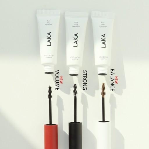 【韓氏愛美】Laka 染眉膏 雕塑野生眉膠 母胎濃眉 眉膠 塑型 三色 查理推薦 染眉膏 野生眉-細節圖4