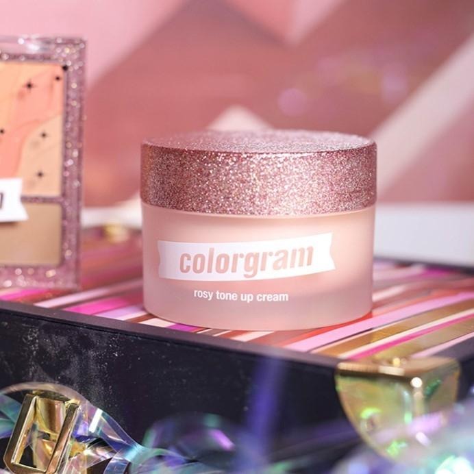 【韓氏愛美】colorgram 玫瑰調色提亮素顏霜 ROSY TONE UP CREAM 50ml-細節圖2