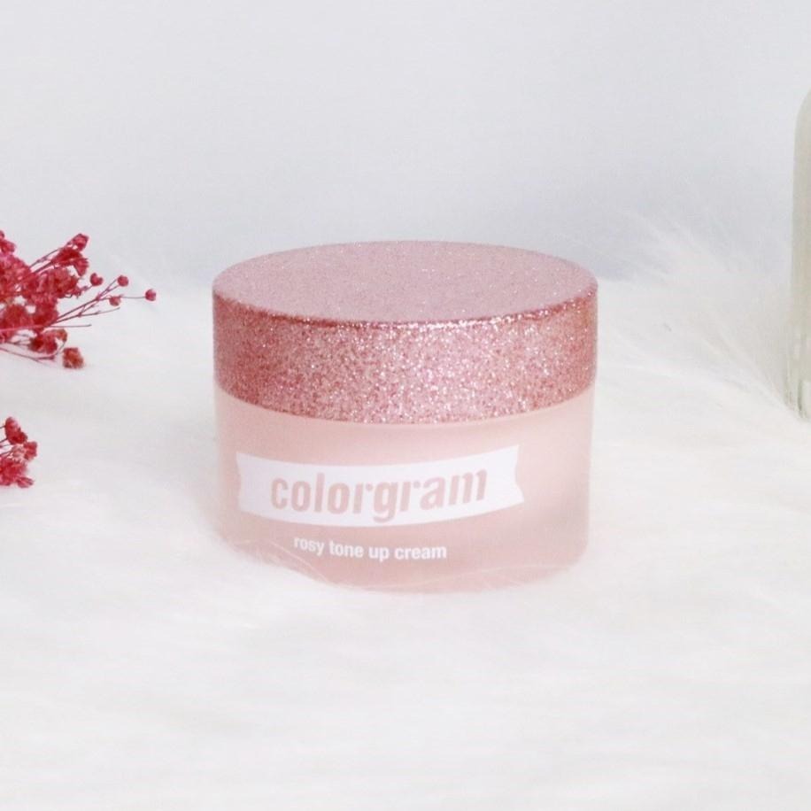 【韓氏愛美】colorgram 玫瑰調色提亮素顏霜 ROSY TONE UP CREAM 50ml-細節圖5