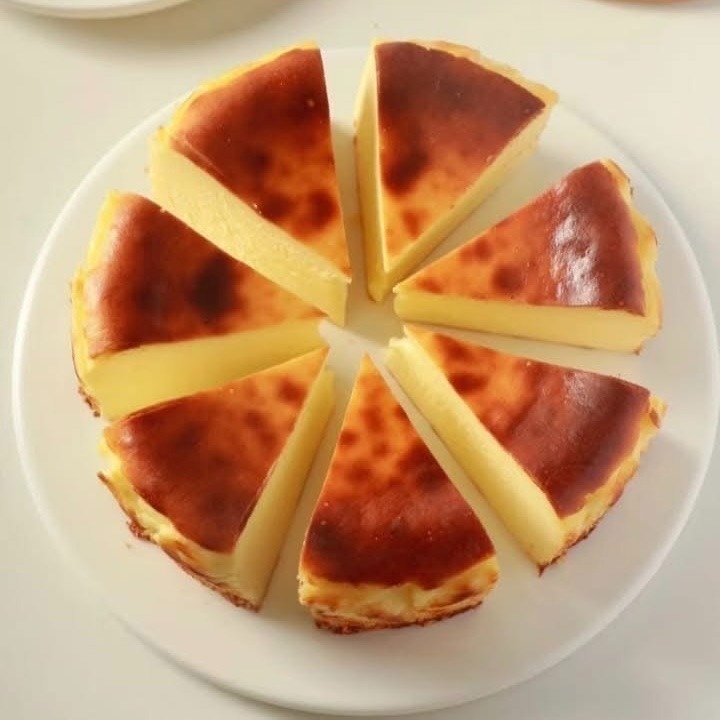 【無糖之家】經典巴斯克乳酪蛋糕6吋560克 一顆就免運 第二顆再折100 無砂糖無麵粉無麩質-細節圖3