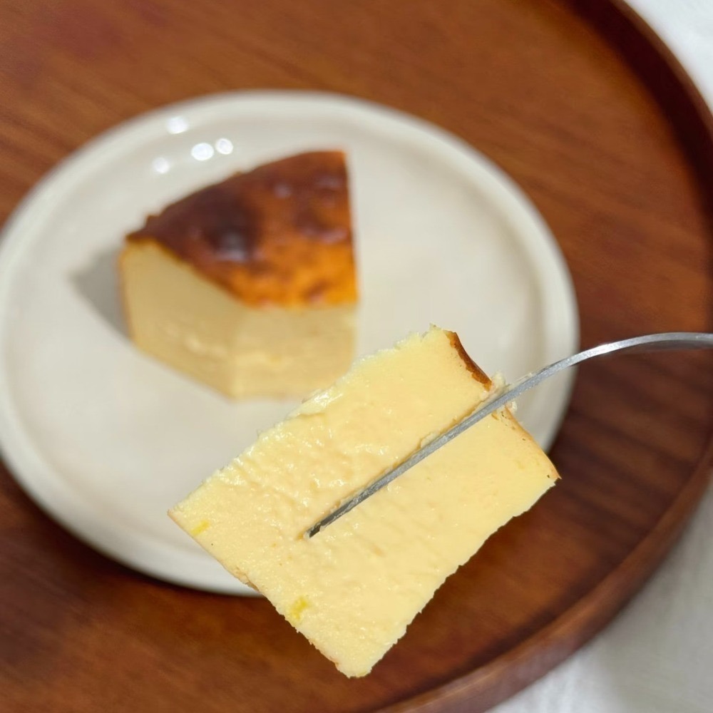 【無糖之家】檸檬巴斯克乳酪蛋糕6吋580克 一顆就免運 第二顆再折100 無砂糖無麵粉無麩質-細節圖2