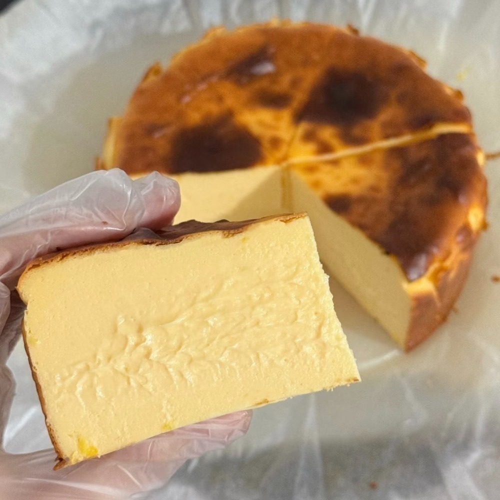 【無糖之家】檸檬巴斯克乳酪蛋糕6吋580克 一顆就免運 第二顆再折100 無砂糖無麵粉無麩質-細節圖3