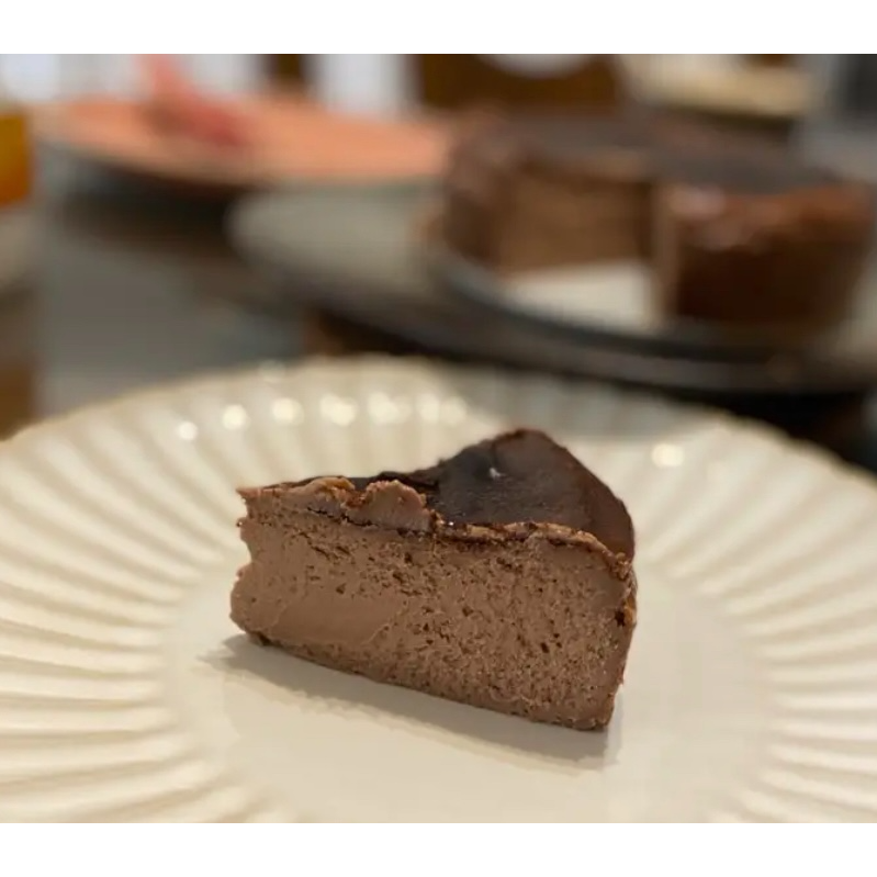 【無糖之家】可可巴斯克乳酪蛋糕6吋580克 一顆就免運 第二顆再折100 無加砂糖無麵粉無麩質-細節圖3