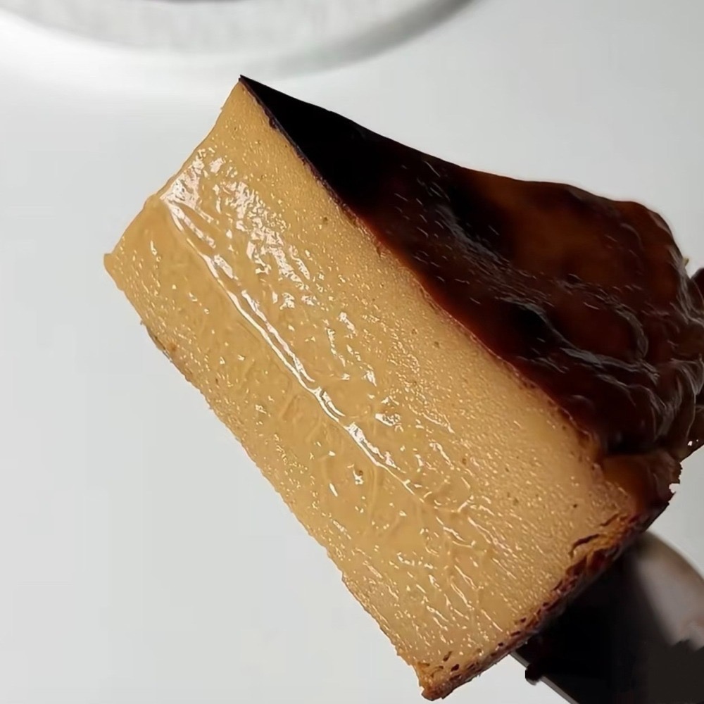 【無糖之家】咖啡巴斯克乳酪蛋糕6吋580克 一顆就免運 第二顆再折100 無加砂糖無麵粉無麩質-細節圖3