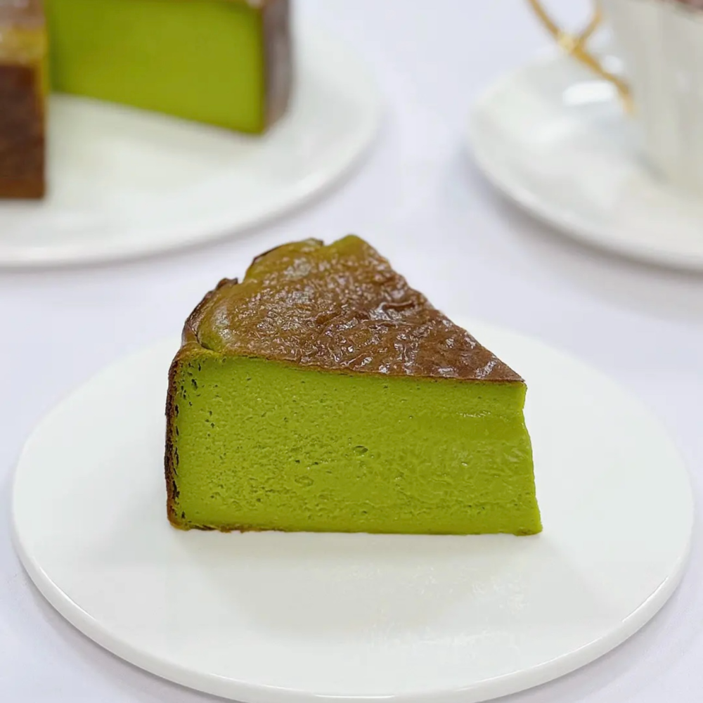 【無糖之家】開心果巴斯克乳酪蛋糕6吋600克 一顆就免運 第二顆再折100 無加砂糖無麵粉無麩質-細節圖2