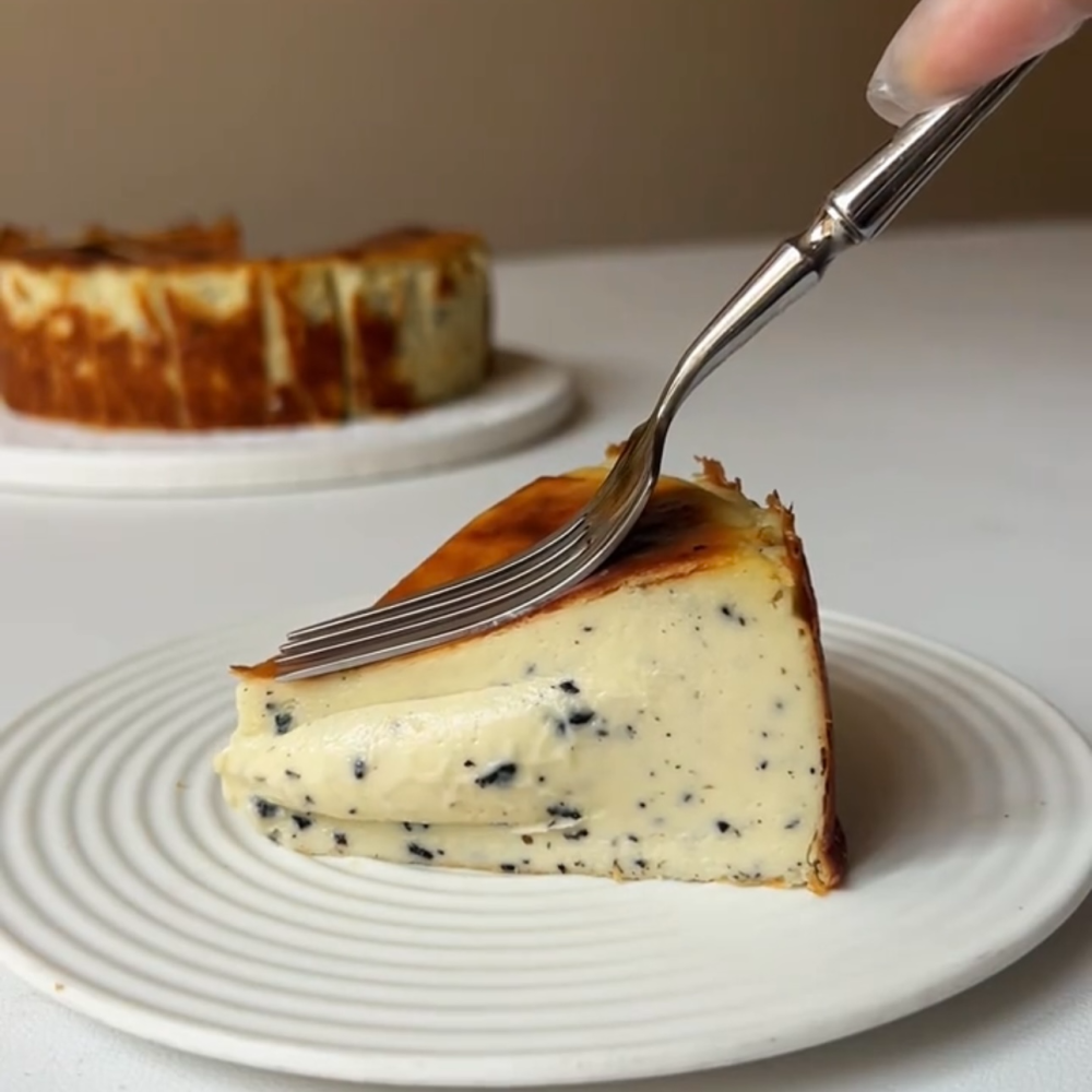 【無糖之家】黑松露巴斯克乳酪蛋糕6吋580克 一顆就免運 第二顆再折100 無加砂糖無麵粉無麩質-細節圖3