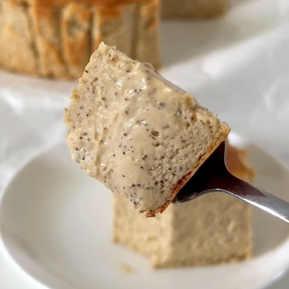 【無糖之家】鐵觀音巴斯克乳酪蛋糕6吋580克 一顆就免運 第二顆再折100 無加砂糖無麵粉無麩質-細節圖2