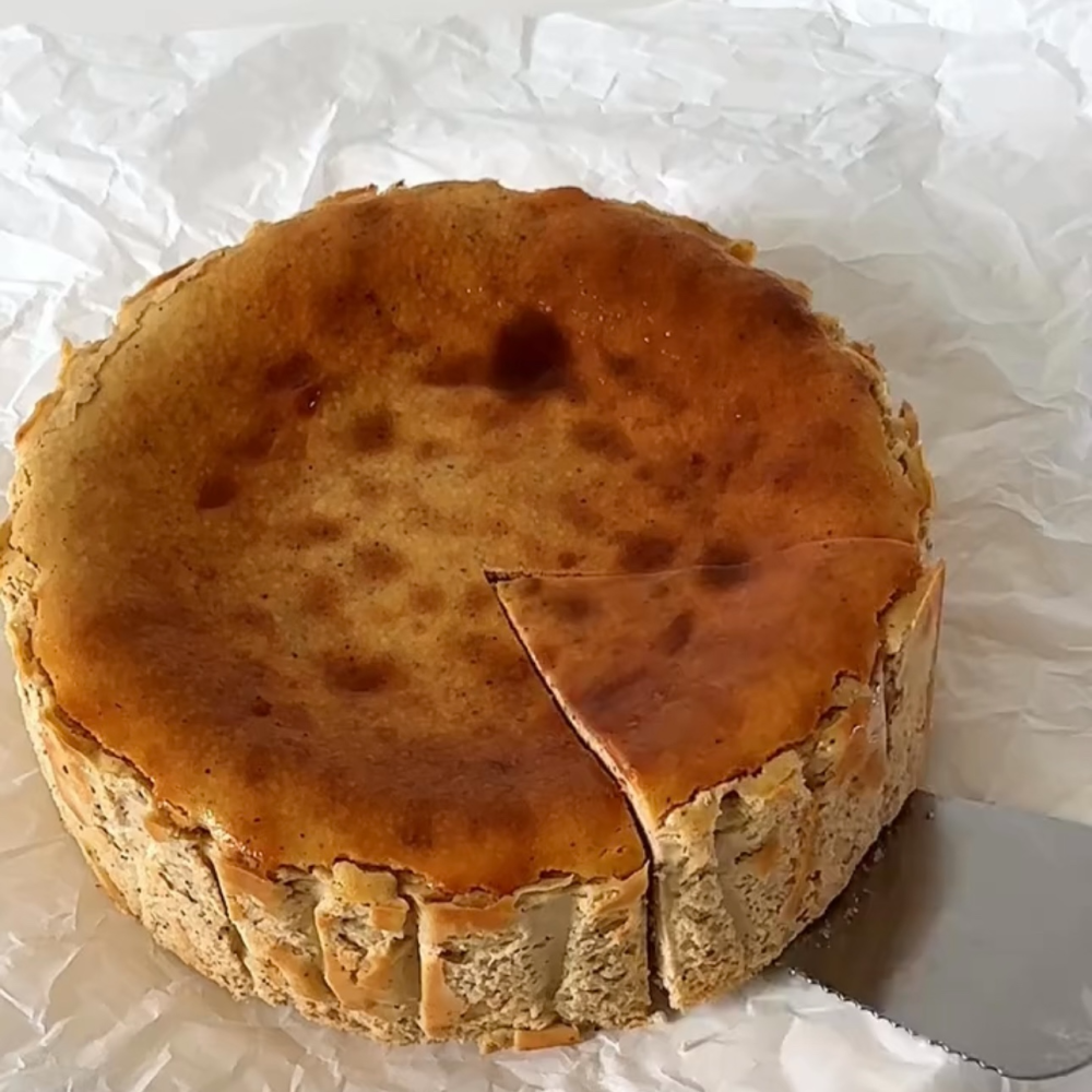 【無糖之家】伯爵紅茶巴斯克乳酪蛋糕6吋580克 一顆就免運 第二顆再折100 無加砂糖無麵粉無麩質-細節圖3