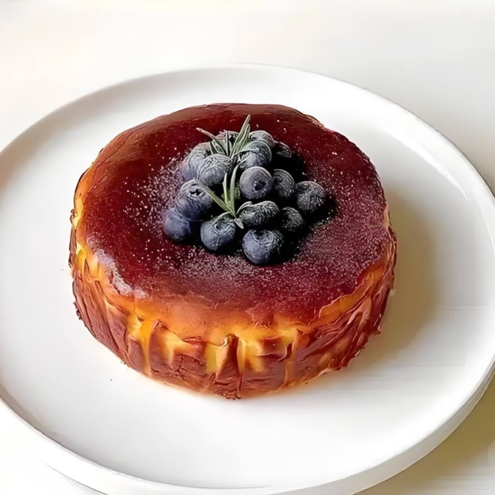 【無糖之家】藍莓巴斯克乳酪蛋糕6吋600克 一顆就免運 第二顆再折100 無加砂糖無麵粉無麩質-細節圖3