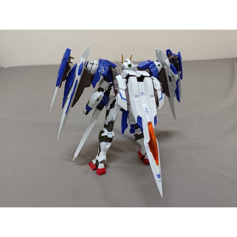 二手 MC OO Raiser 鋼彈00 強化模組 OOR 00R 附台座 無外盒 ( 非 METAL BUILD )-細節圖2