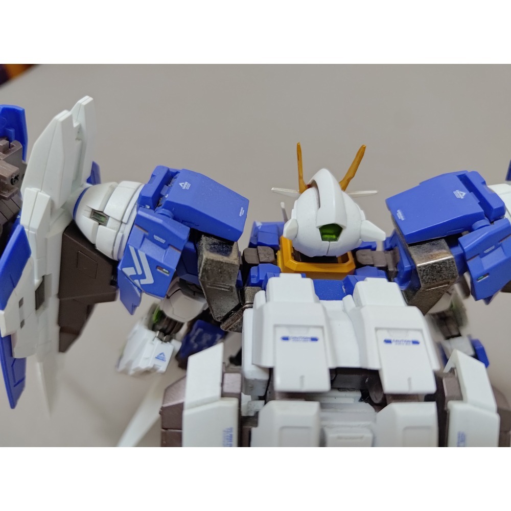 二手 MC OO Raiser 鋼彈00 強化模組 OOR 00R 附台座 無外盒 ( 非 METAL BUILD )-細節圖3