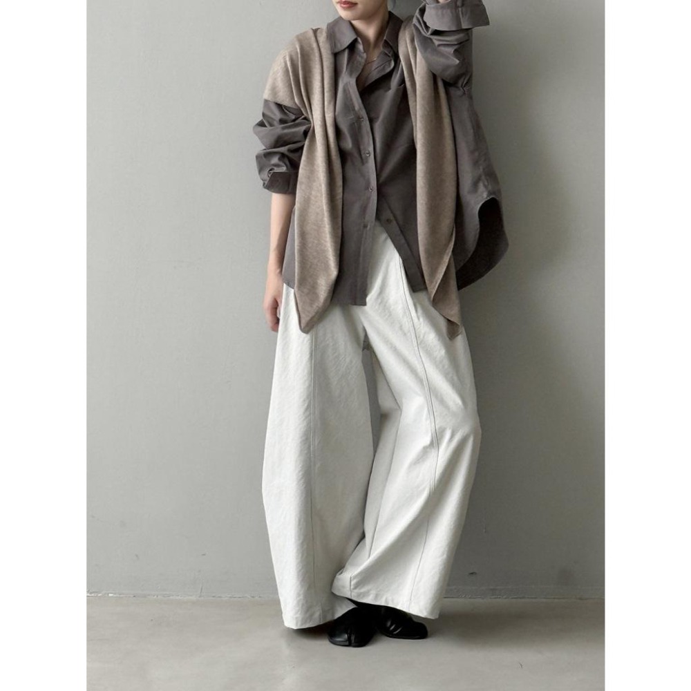 慵懶針織別致披肩 百搭斗篷外搭披巾 *5色 | kukuta-細節圖6